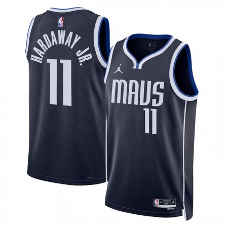 Canotte Uomo Dallas Mavericks Tim Hardaway JR 11 Jordan 2022-23 Statement Edition Navy Swingman